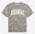White Camo Arkansas Short Sleeve Shirt