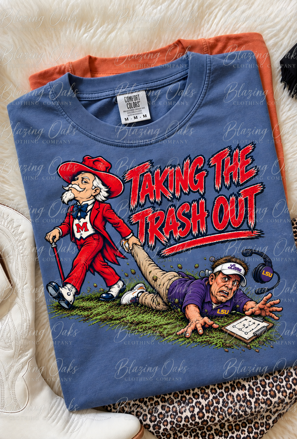 Ole Miss Taking the Trash Out Coach Shirt