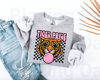 Bubblegum Tiger Pride Sweatshirt