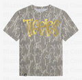 Camo Gold Tigers Short Sleeve Shirt