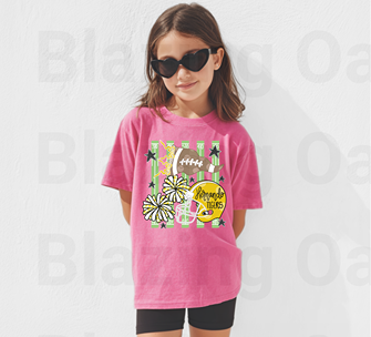 Preppy Hernando Tigers Field Short Sleeve Shirt