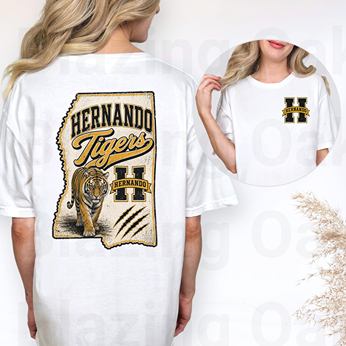 Hernando Tigers MS Short Sleeve Shirt