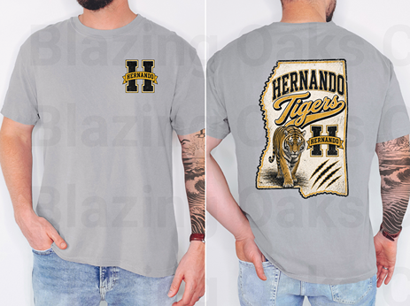 Hernando Tigers MS Short Sleeve Shirt