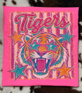 Preppy Neon Tigers Short Sleeve Shirt