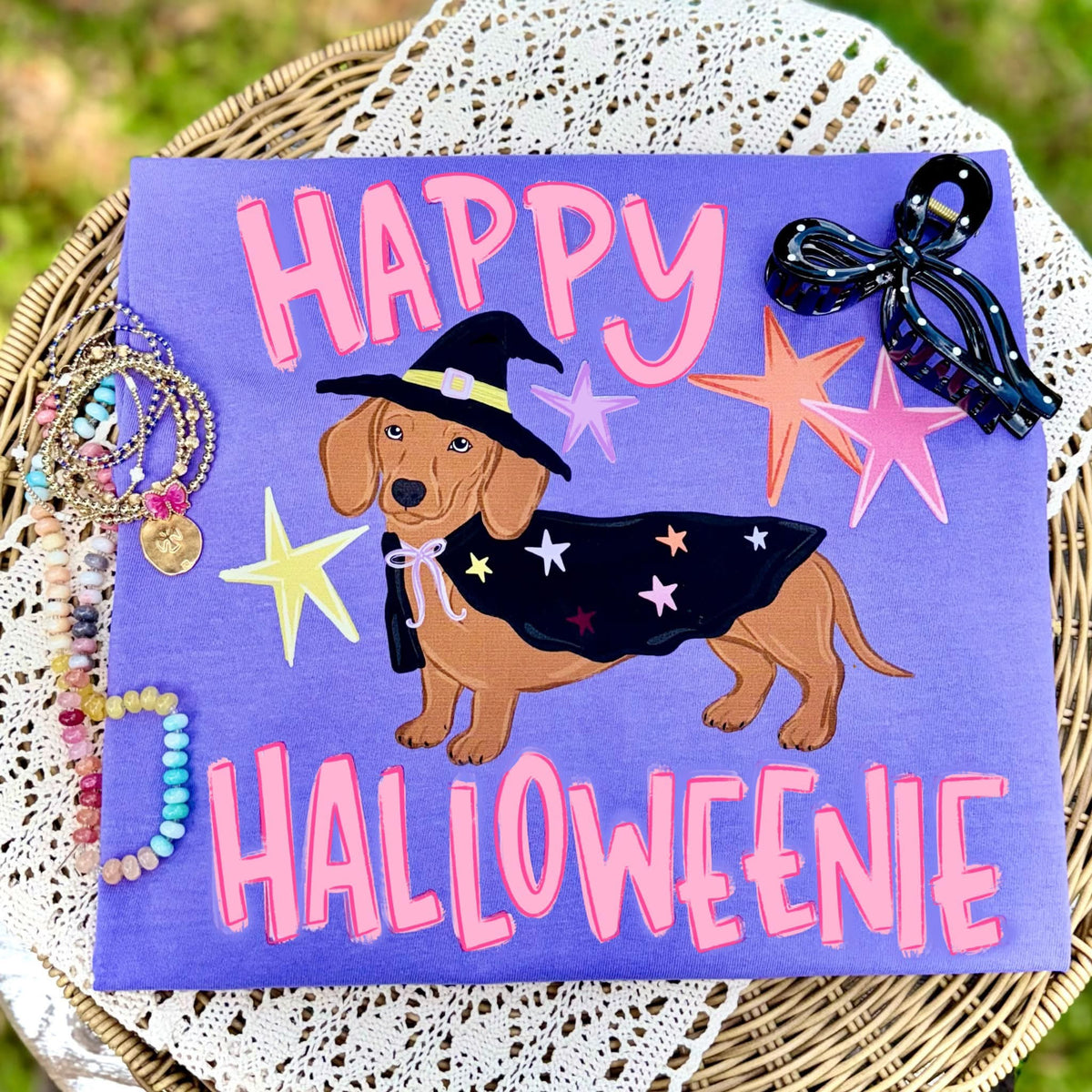 Happy Halloweenie Short Sleeve Shirt