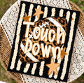 Striped Leopard Touch Down Short Sleeve Shirt
