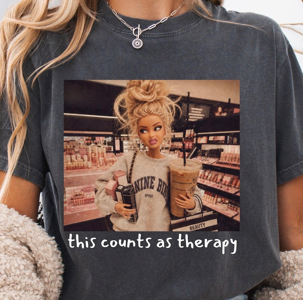 This Counts As Therapy Short Sleeve Shirt