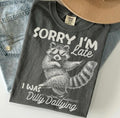 Raccoon Dilly Dallying Shirt