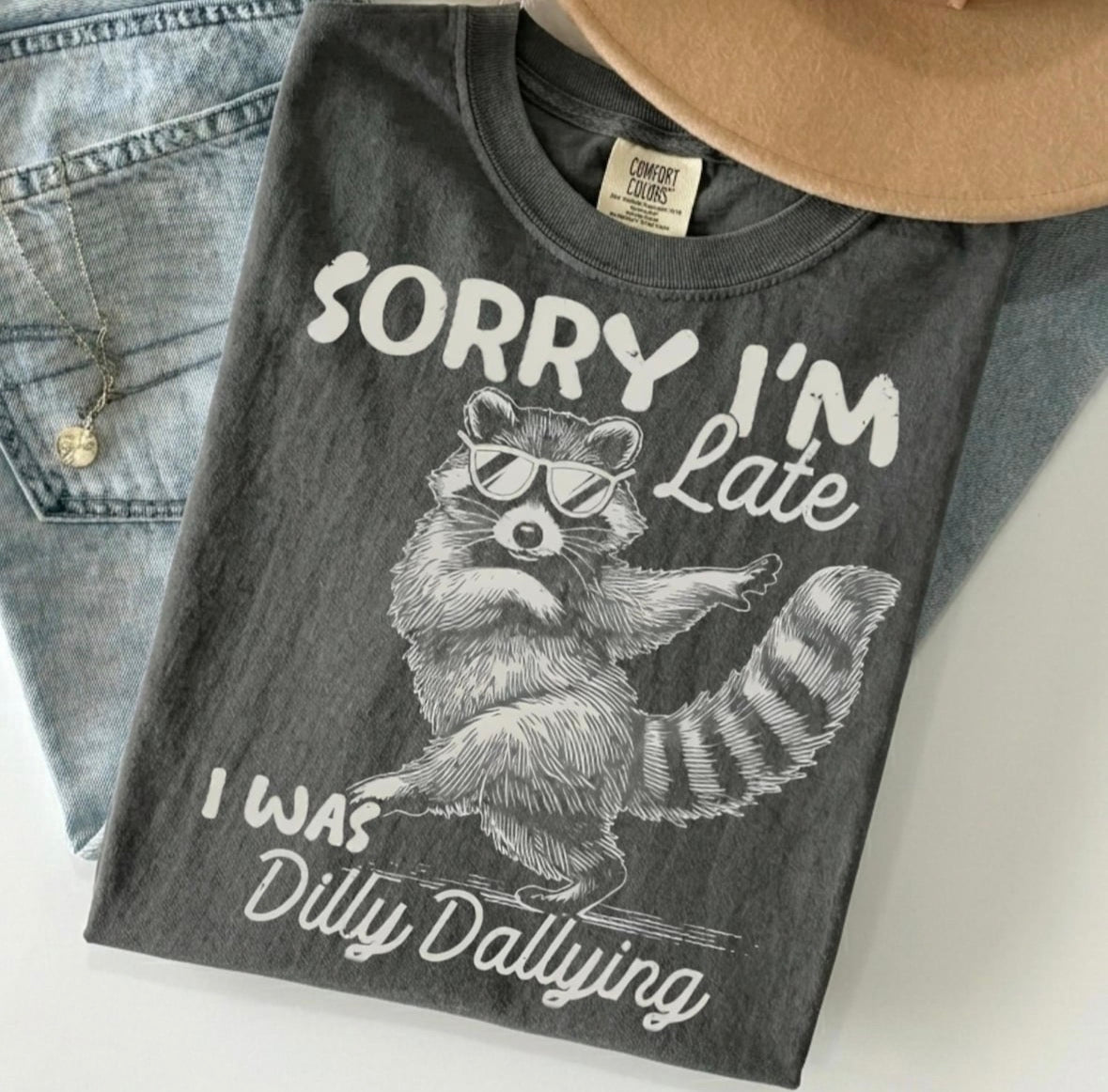 Raccoon Dilly Dallying Shirt