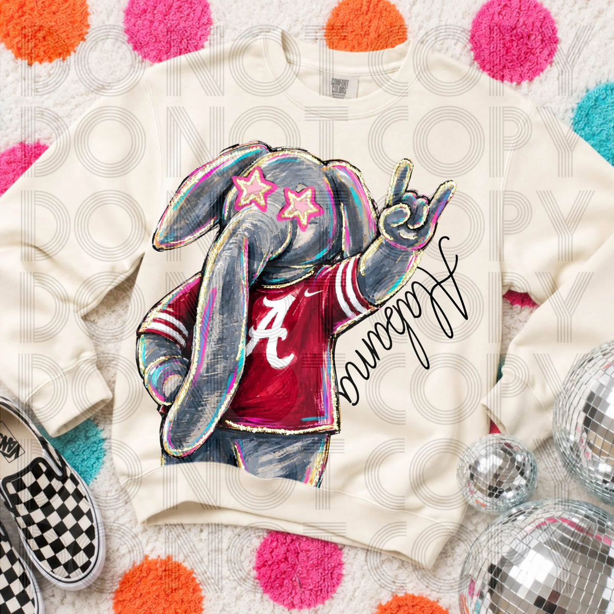 Alabama Rockin Mascot Sweatshirt