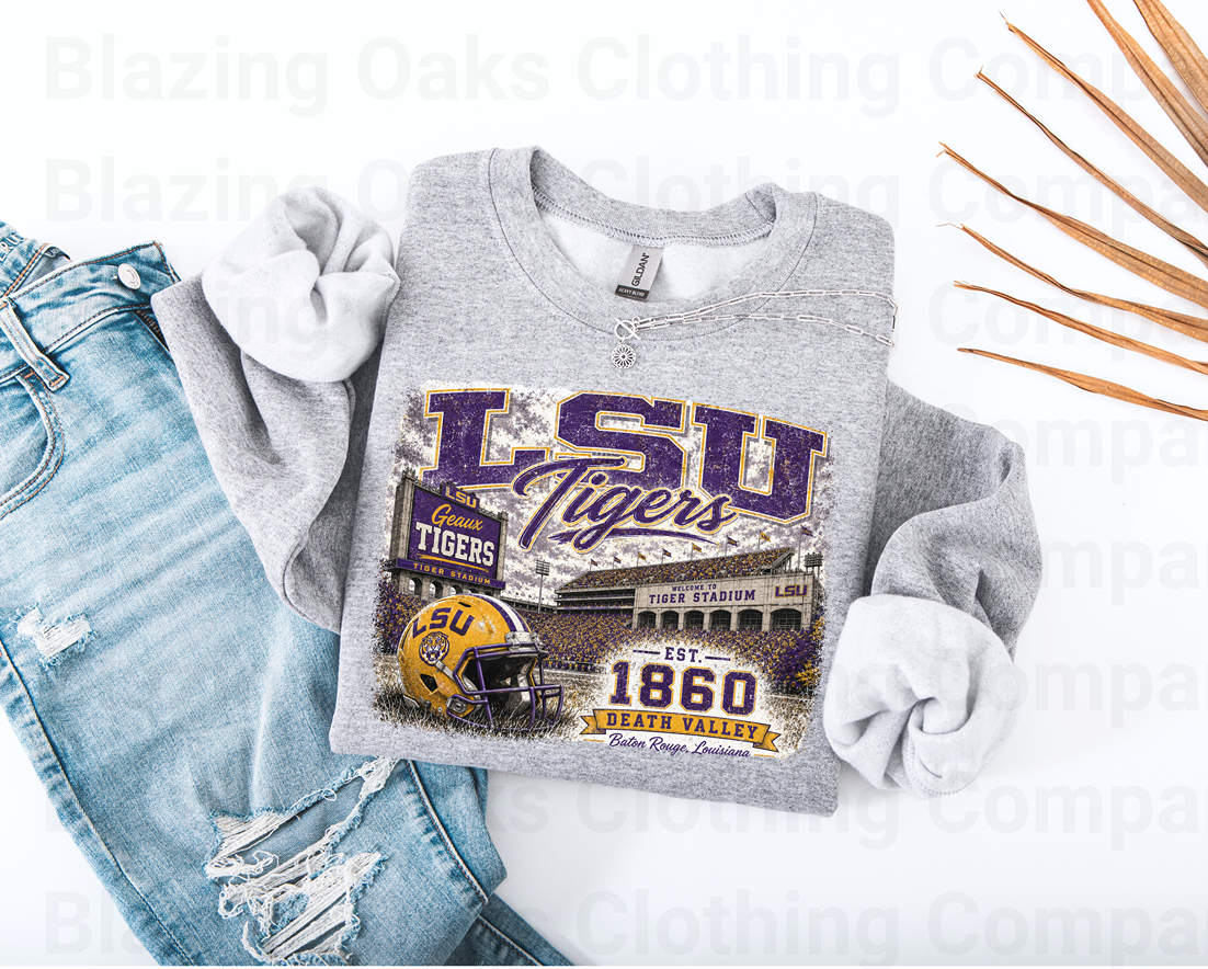 LSU Stadium Sweatshirt