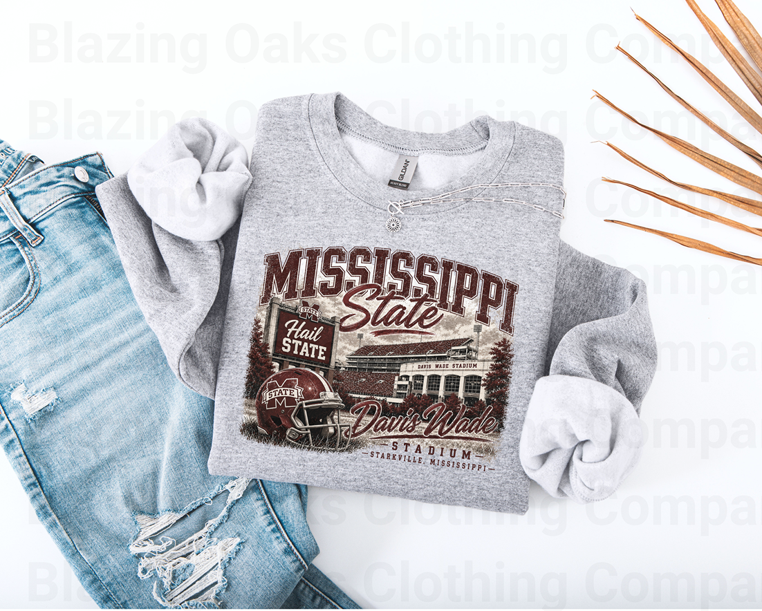 MSU Stadium Sweatshirt