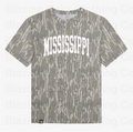 White Camo Mississippi Short Sleeve Shirt