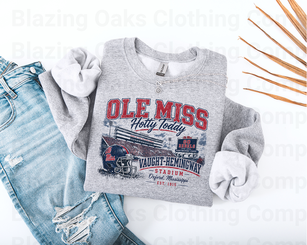 Ole Miss Stadium Sweatshirt