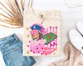 Pink Preppy Patriots Short Sleeve Shirt
