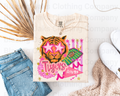 Pink Preppy Tigers Short Sleeve Shirt