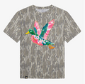 Pink & Green Duck Bottomland Shirt