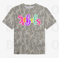 Preppy Neon Rebels Camo Shirt