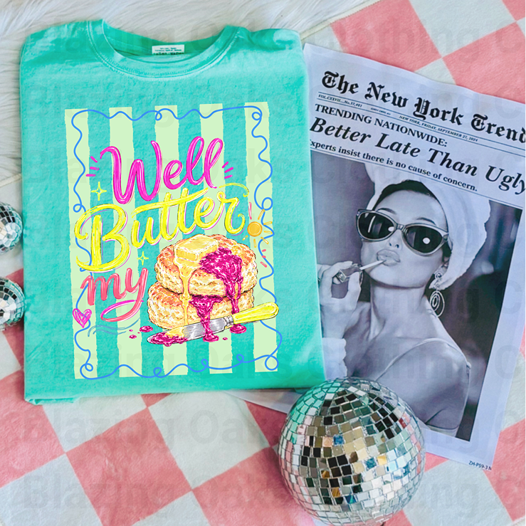 Well Butter My Biscuit Short Sleeve Shirt